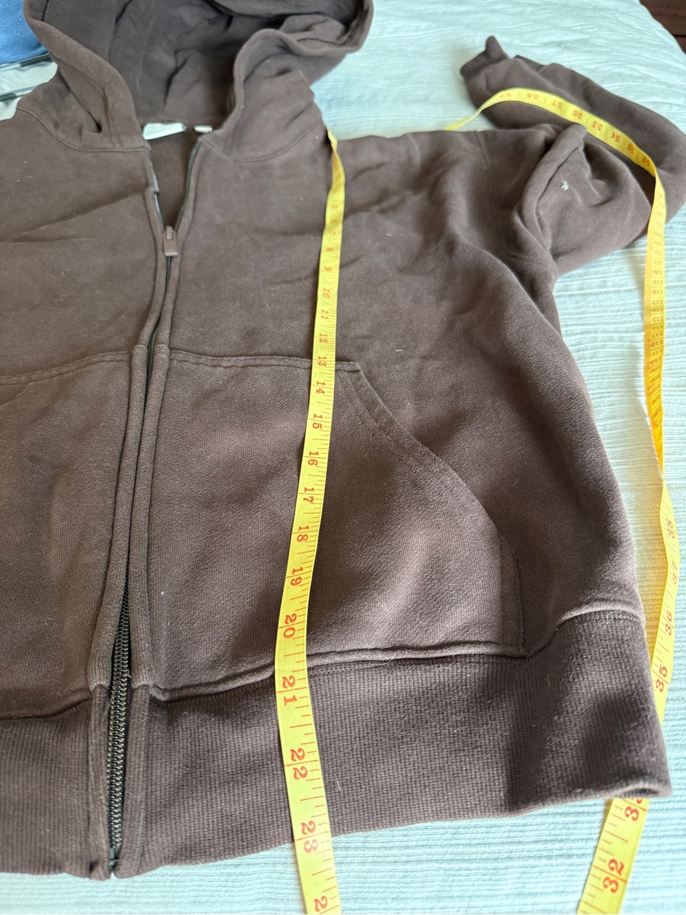 Aritzia - Cozy Sweatfleece Perfect Zip Hoodie - Picture 9 of 10